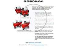 Tablet Screenshot of electromagiccleaningsystems.com